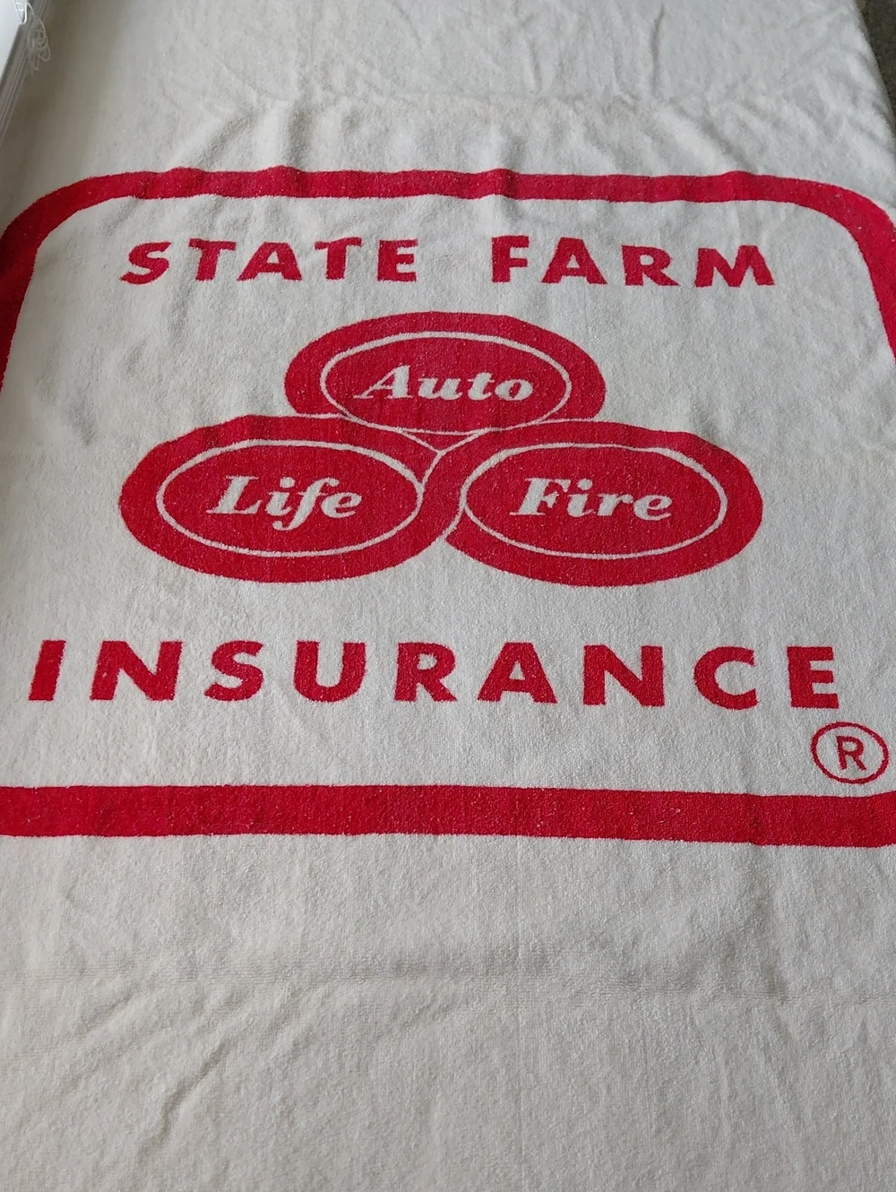 State Farm Old Logo Beach Towel